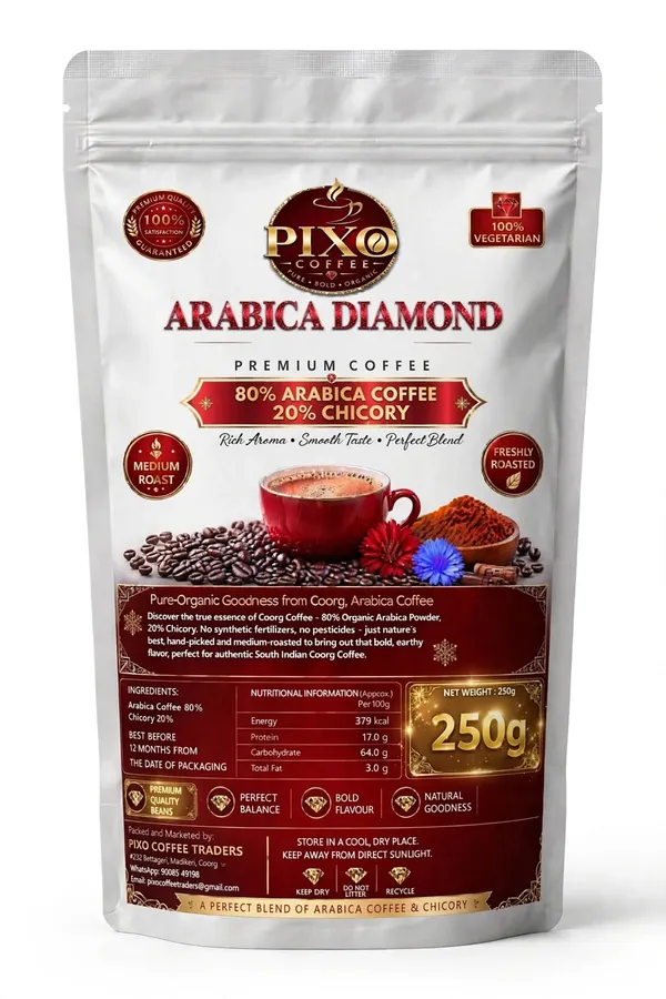 Pixo_Arabica_Diamond_80%_Arabica_Coffee_Powder_250_g