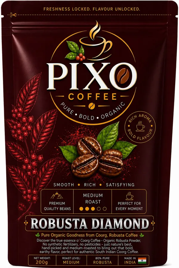 Pixo_Robusta_Diamond_Medium_Roast_Coffee_Powder