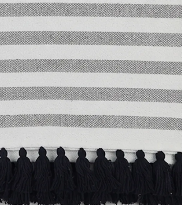 Fabric_Striped_Tassel_Table_Runner