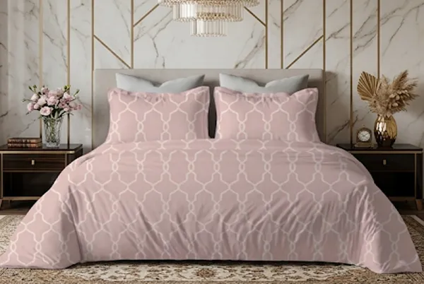 Self_Printed_100%_pure_cotton_Sheet_with_2_pillow_cases