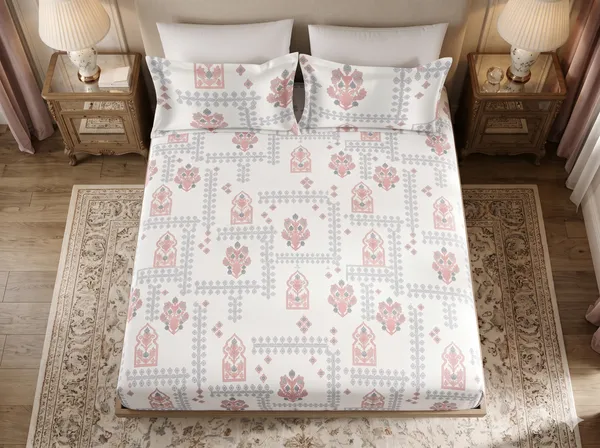 Elegance_100%_Cotton_300TC_Bedsheet_with_2_pillow_cases