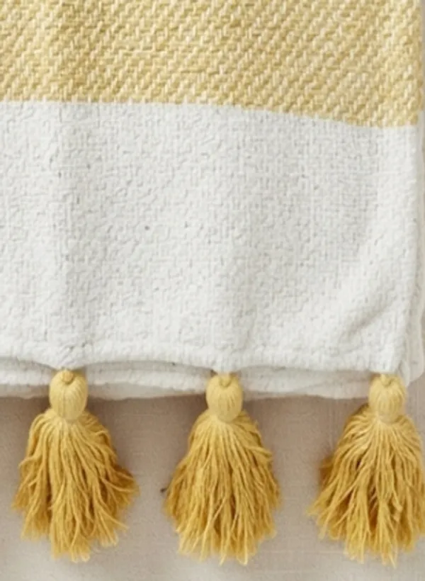 Textured_Decorative_Striped_Tassel_Throws