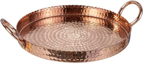 Modern_Hammered_Round_Serving_Tray