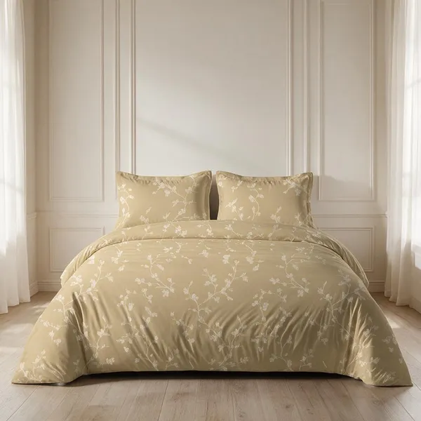Beige_Modern_Floral_Duvet_Cover_Set