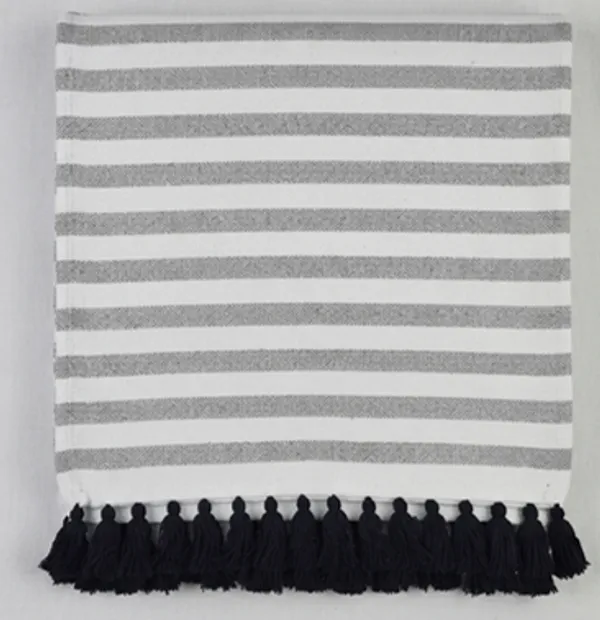 Fabric_Striped_Tassel_Table_Runner