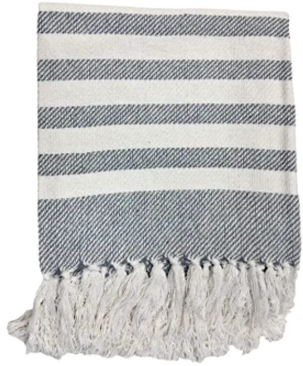 Handloom_Woven_Striped_Cotton_Throw_with_self_fringes_