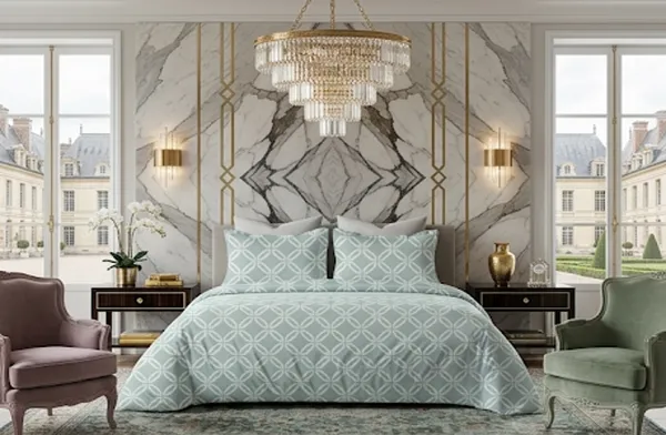 Aqua_Geometric_Pattern_Comforter_Set