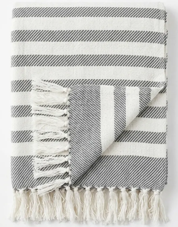 Handloom_Woven_Striped_100%_Cotton_Throw_with_self_fringes_