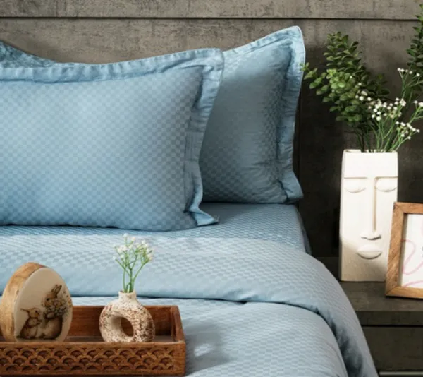 Luxury_Jacquard_100%_Pure_Cotton_300_TC_Sheet_with_2_pillow_Cases