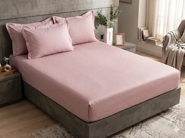 Embrace_Jacquard_100%_Cotton_300TC_Bedsheet_with_2_pillow_cases