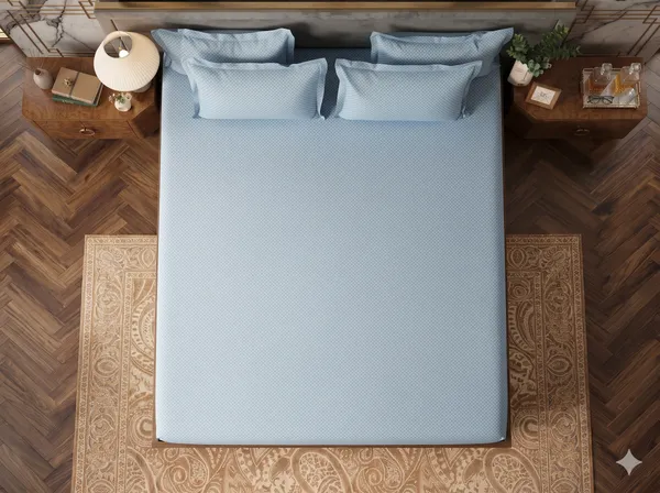 Rabia_Embrace_Jacquard_100%_Cotton_300TC_Bedsheet_with_2_pillow_cases