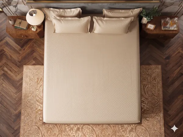 Embrace_Jacquard_100%_Cotton_300TC_Bedsheet_with_2_pillow_cases