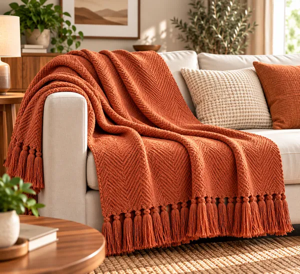 Rust_Woven_Textured_Throw_for_Home