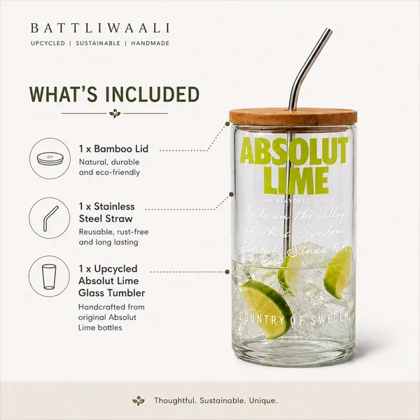 Absolut_Lime_Upcycled_Glass_Tumbler_with_Bamboo_Lid_&_Steel_Straw