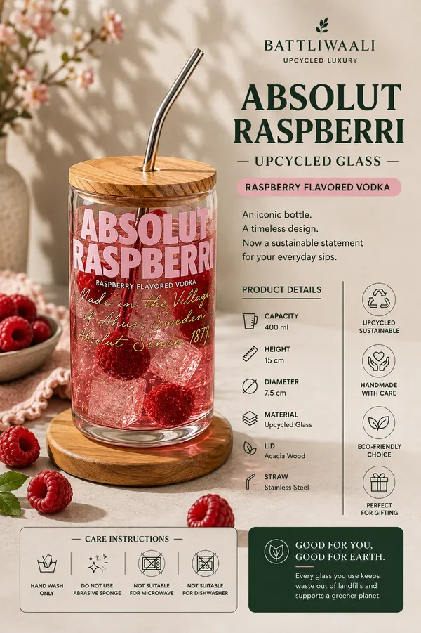 Raspberri_Upcycled_Glass_Tumbler_With_Bamboo_Lid_And_Steel_Straw