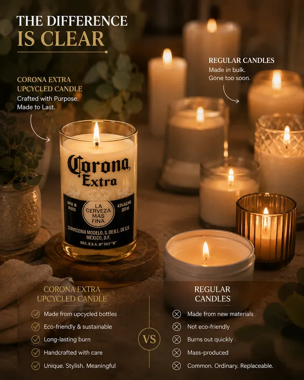 Corona_Beer_Upcycled_Bottle_Glass_Candle_Gift_Set_Pack_Of_4