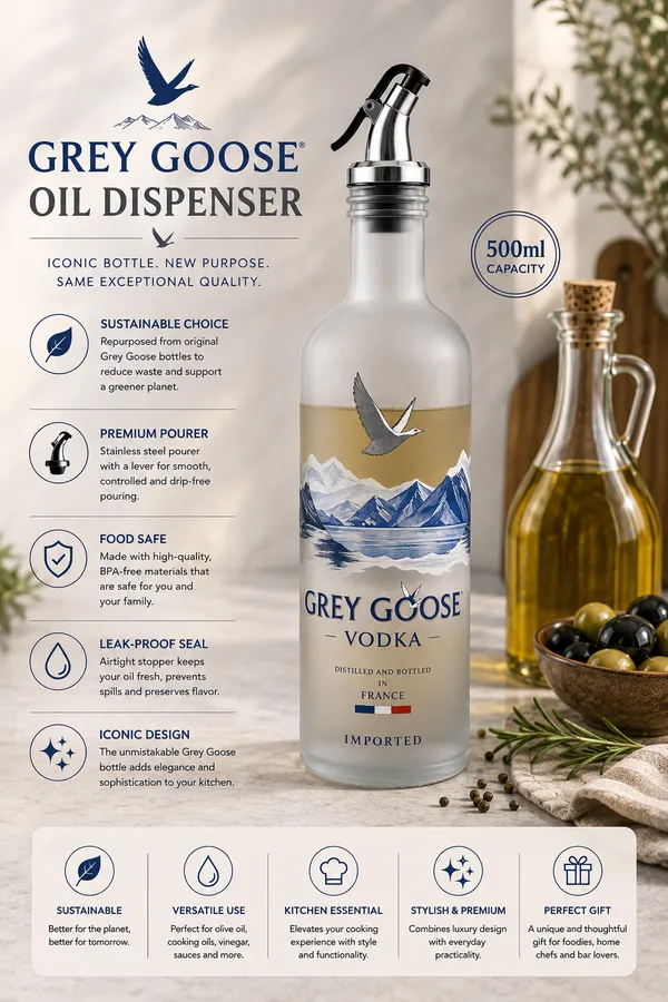 Handcrafted_Grey_Goose_Upcycled_Glass_Oil_Dispenser_–_500ml