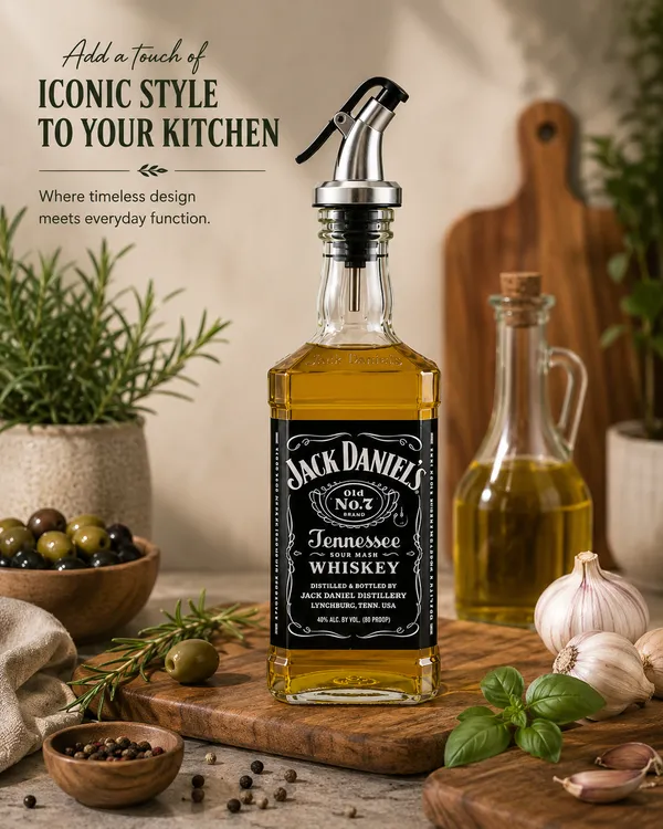 Handcrafted_Jack_Daniel's_Upcycled_Glass_Oil_Dispenser_–_500ml