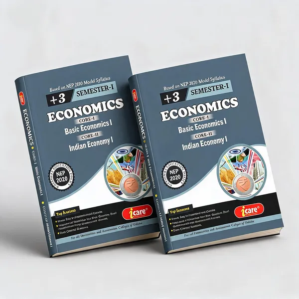 3_1st_SEMESTER_ECONOMICS_(Paperback,_i_care)_-_Pack_of_2