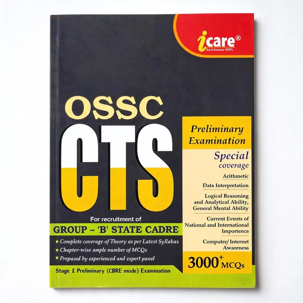 OSSC_CTS_For_Recruitment_Of_GROUP_-_'B'_STATE_CADRE_(Paperback,_I_CARE)