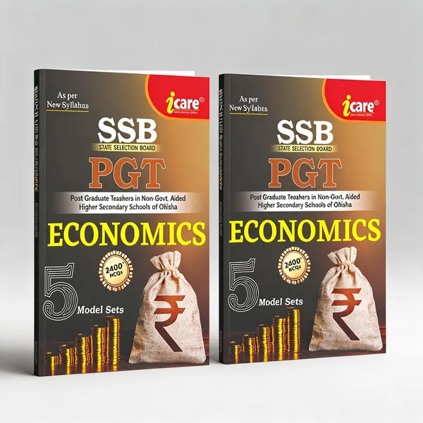 Ssb_Pgt_Economics_(5_Model_Sets)_(Paperback,_I_CARE_PUBLISHER)_-_Pack_of_2