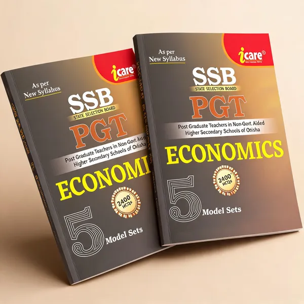 Ssb_Pgt_Economics_(5_Model_Sets)_(Paperback,_I_CARE_PUBLISHER)_-_Pack_of_2