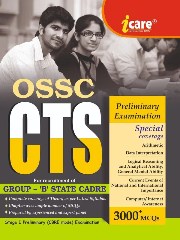 OSSC_CTS_For_Recruitment_Of_GROUP_-_'B'_STATE_CADRE_(Paperback,_I_CARE)