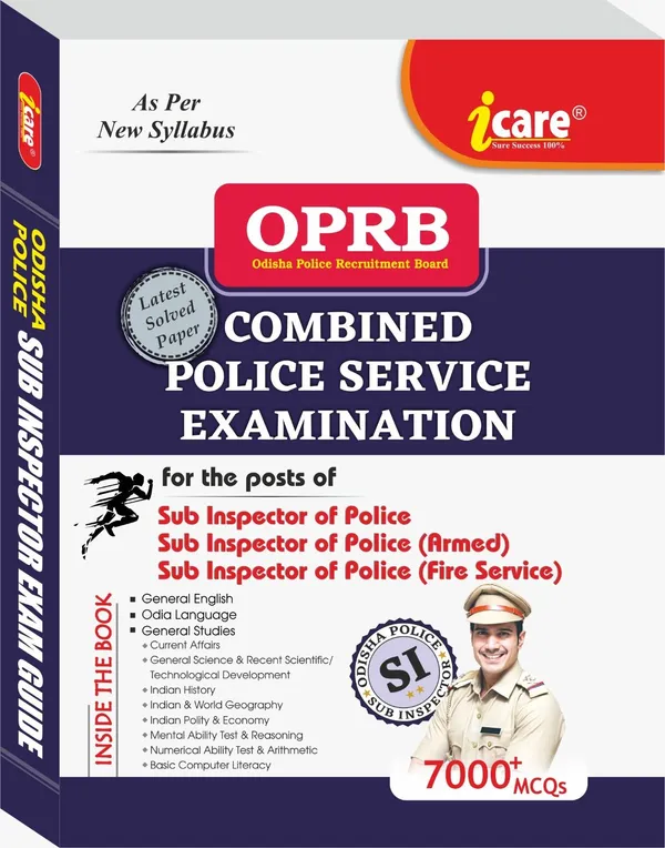 OPRB_COMBINED_POLICE_SERVIVE_EXAMINATION_-_Odisha_Police_SI_Book_2025_|_Complete_Guide_For_SI,_SI_(Armed),_SI_(Fire_Service)_With_Odisha_Chronicle_General_Knowledge_(Paperback,_i_care)