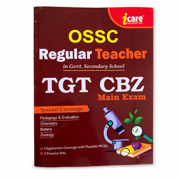 OSSC_Regular_Teacher_TGT_CBZ_Main_Exam_Recruitment_For_Govt._Secondary_School_(Paperback,_Icare_Author)