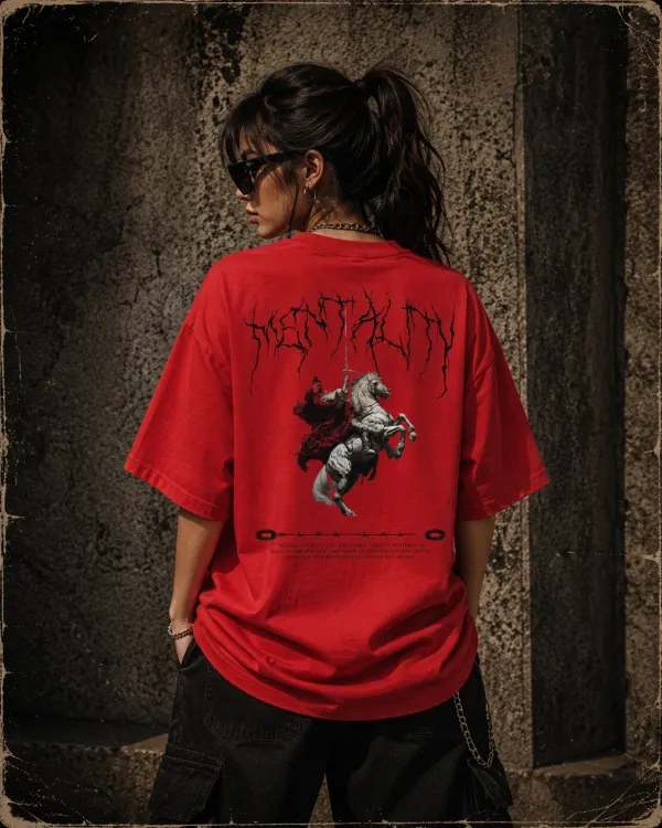 Wrathborn_Unisex_Oversized_Tee_Red