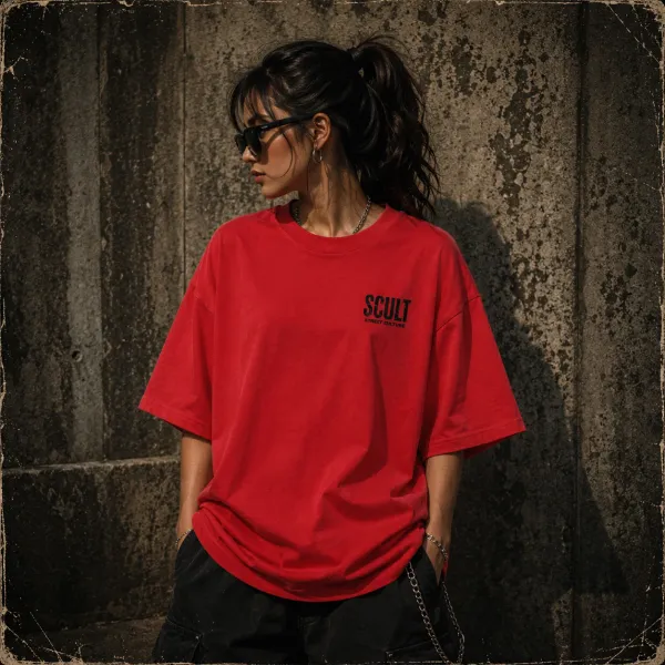 Wrathborn_Unisex_Oversized_Tee_Red