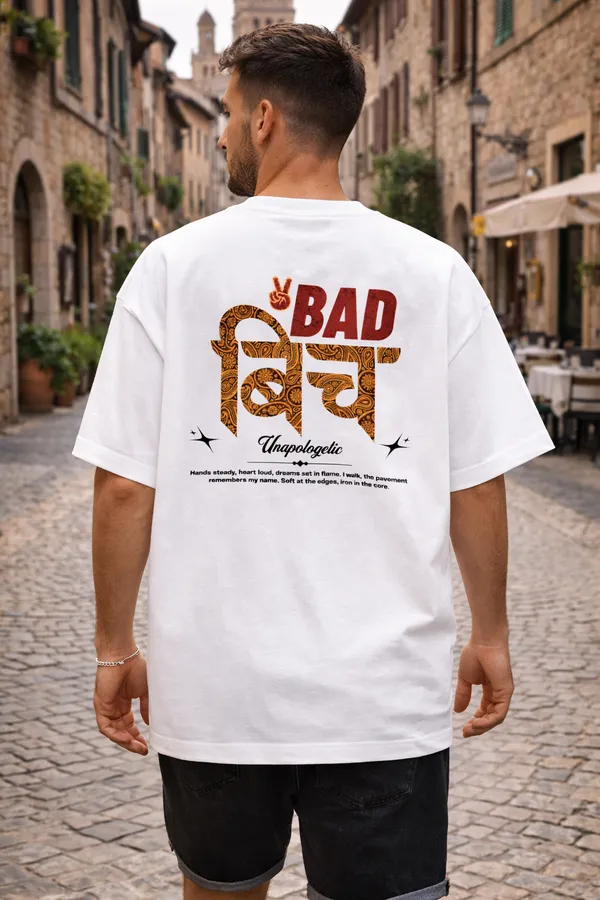 bad-vibe-oversized-t-shirt-premium-cotton-streetwear-tee-unisex-graphic-printed-beige-tee-White-XL