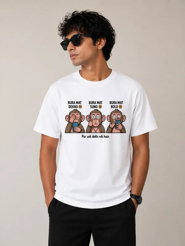 bura-mat-dekho-suno-bolo-funny-t-shirt-par-sab-dekh-raha-hoon-meme-tee-White-2XL