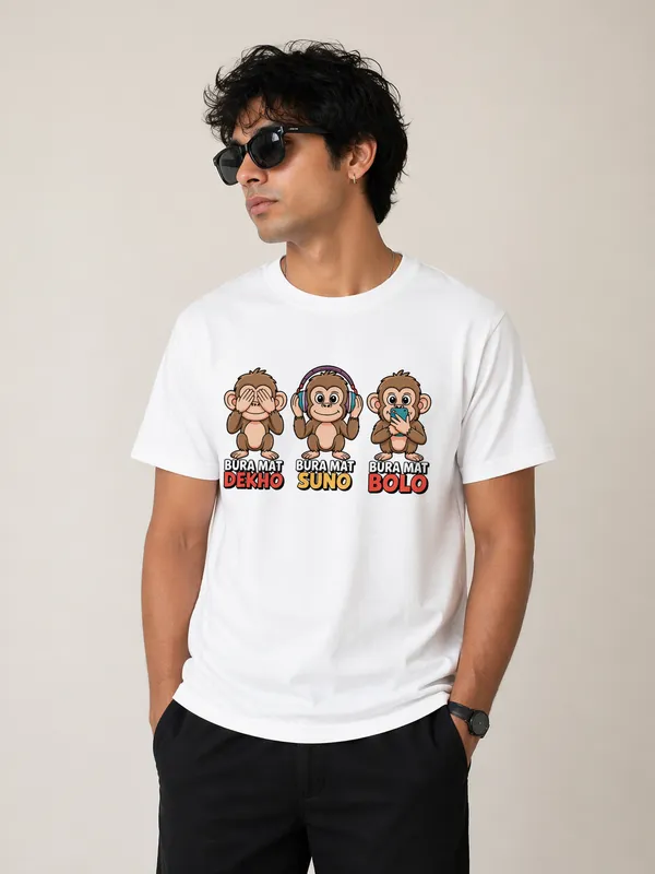 bura-mat-dekho-suno-bolo-t-shirt-funny-3-monkeys-graphic-tee-oversized-meme-t-shirt-for-men-women-White-XL