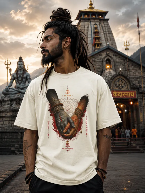 divine-bond-oversized-t-shirt-spiritual-hand-holding-tee-for-men-women-Ivory-XS