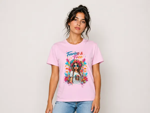 fearless-free-graphic-colorfull-women-s-t-shirt-curved-fit-cotton-tee-stylish-girls-printed-t-shirt-Light_Pink-2XL