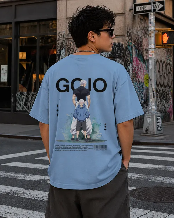gojo-anime-oversized-t-shirt-for-men-gojo-inspired-streetwear-graphic-tee-premium-back-print-cotton-tshirt-Baby_Blue-L