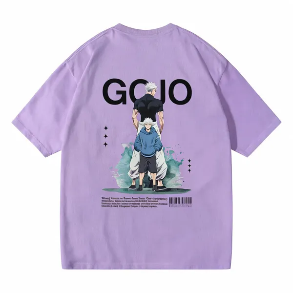 Gojo_Anime_Oversized_T_Shirt_For_Men_Gojo_Inspired_Streetwear_Graphic_Tee_Premium_Back_Print_Cotton_Tshirt_Iris_Lavender