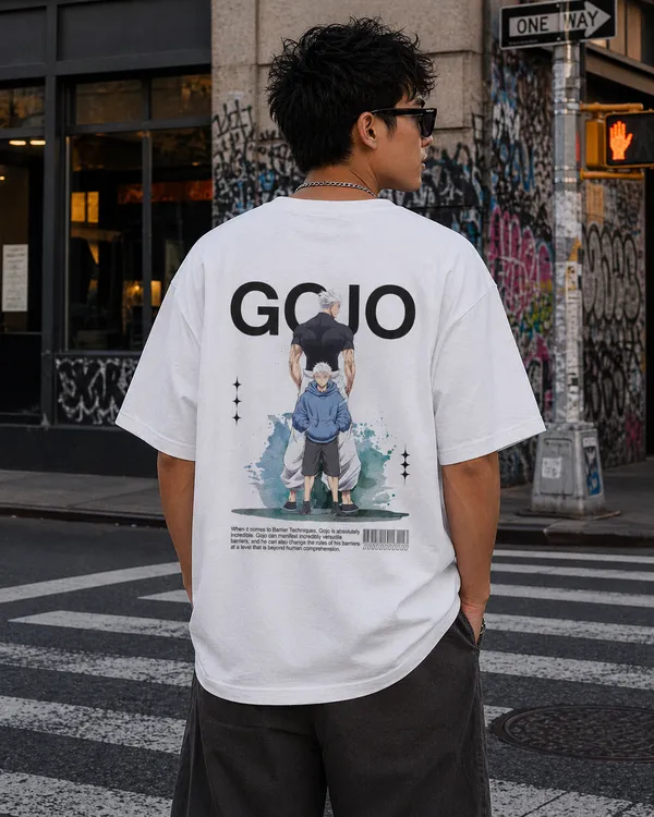 gojo-anime-oversized-t-shirt-for-men-gojo-inspired-streetwear-graphic-tee-premium-back-print-cotton-tshirt-White-L