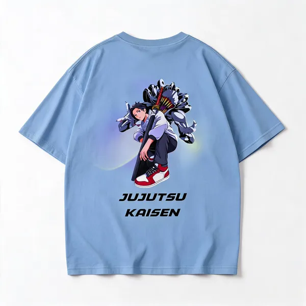 Jujutsu_Anime_Oversized_T_Shirt_Graphic_Streetwear_Tee_For_Men_Women_Baby_Blue