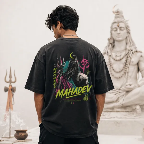 mahadev-neon-street-graphic-oversized-t-shirt-240-gsm-premium-cotton-unisex-gen-z-streetwear-Black-XL