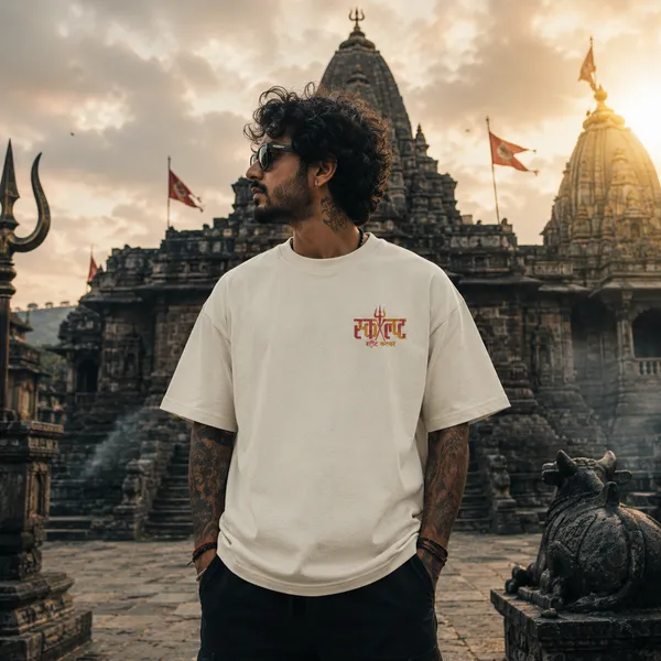 mahakal-warrior-oversized-t-shirt-gothic-shiva-graphic-tee-for-men-women-Ivory-XL