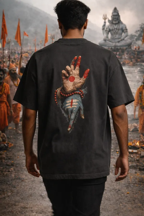 sacred-hands-graphic-oversized-tee-unisex-streetwear-t-shirt-with-spiritual-art-print-Black-L