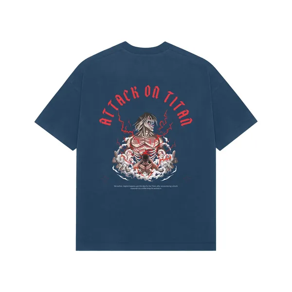 scult-attack-on-titan-oversized-t-shirt-premium-cotton-graphic-tee-unisex-streetwear-Navy_Blue-XL