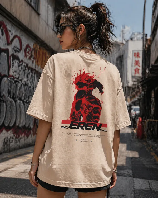 scult-eren-oversized-t-shirt-premium-cotton-anime-graphic-tee-unisex-streetwear-beige-Beige-XL