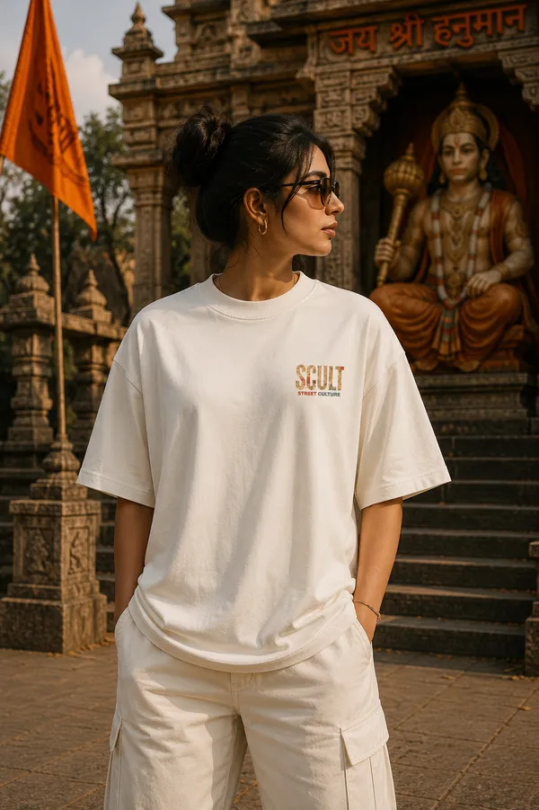 scult-hanuman-oversized-t-shirt-for-men-Ivory-XL