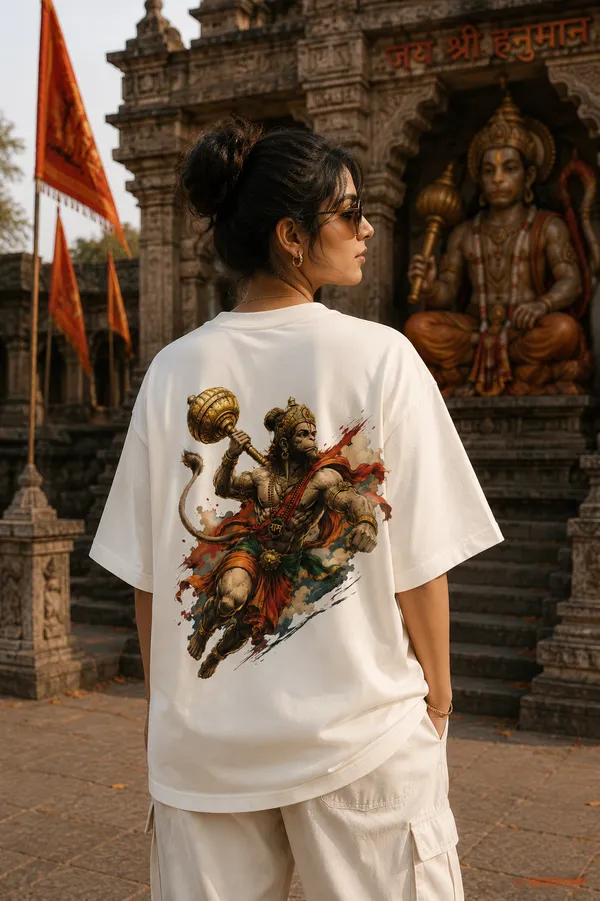 scult-hanuman-oversized-t-shirt-for-men-Ivory-XL