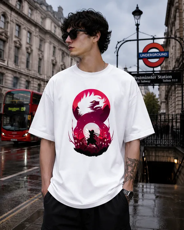 scult-shadow-warrior-oversized-anime-graphic-t-shirt-for-men-women-White-XS