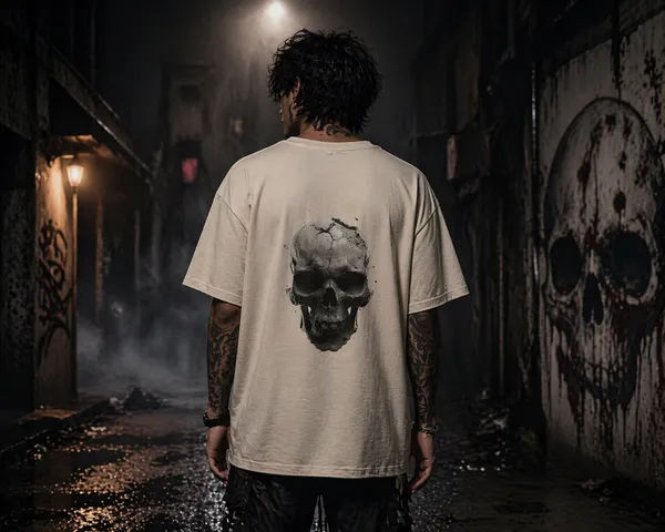 skull-printed-oversized-t-shirt-streetwear-back-graphic-tee-Off_White-XL