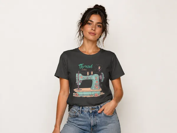 thread-bloom-floral-sewing-machine-graphic-women-s-t-shirt-soft-cotton-regular-fit-tee-Black-5XL